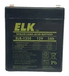Sealed Lead-acid Batter, ELK-1250, 12V, 5AH, Date Code: HLVN241, Pre-owned Used. Price: $12.71.