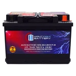 Mighty Max MM-H6 Group 48 12V 70AH 120RC 760CCA Battery Replaces Audi A6 09-18 New. Price: $159.99.