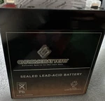 12V 4.5AH Home Alarm Security System Sla Battery Chrome New! Open. Price: $19.99.