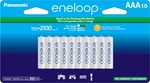 Eneloop Panasonic BK-4MCCA10FA Aaa 2100 Cycle Ni-mh Pre-charged Rechargeable... New. Price: $46.66.