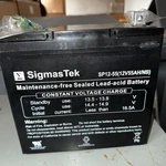 Sigmastek SP12-55 Battery (12V 55AH Terminal Nb) New. Price: $93.47.
