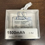 Cameron Sino 3.8V 1500MAH Li-ion Replacement Battery For Samsung Smartphone Open. Price: $9.00.