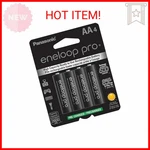 Panasonic BK-3HCCA4BA Eneloop Pro Aa High-capacity Ni-mh Pre-charged Rechargeabl New. Price: $33.99.