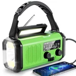Leaton 10000MAH Emergency Solar Hand Crank Radio Noaa Am/fm Flashlight Powerbank New. Price: $76.24.