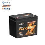 Litime 24V 50AH Tm Bluetooth LIFEPO4 Lithium Battery Low Temp For Trolling Motor New. Price: $349.99.