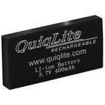 Rechargeable Lithium (li-ion) Battery For & QUIQLITEX2 New. Price: $17.58.
