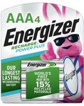 Energizer Aaa Rechargeable Power Plus Nimh Batteries 4-PACK Brand New Sealed. Price: $9.45.