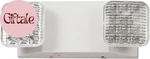 Led Emergency Lights With Battery Backup, Two Head Adjustable Commercial New. Price: $34.84.