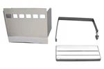 V-twin 42-0547 Chrome Slotted Battery Cover Kit For 91-97 Sportster New. Price: $66.95.