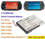 Cameron Sino 900MAH Game Console Battery SP70C For Sony Psp E1000, E1002, New. Price: $35.00.
