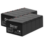 Mighty Max 12V 8AH Sla Battery Replacement For Powerstar SEC1075 - Pack New. Price: $179.99.