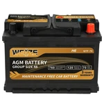 Weize Platinum Agm Bci Group 4812V 70AH H6 Size Automotive Battery... New. Price: $274.62.
