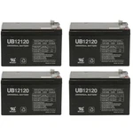 Upg Volt Amp Sla 12AH Ebike Electric Scooter Battery - 4 Pack New. Price: $124.99.