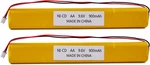 2 Pack 9.6V 900MAH Ni-cd Exit Sign Emergency Light Battery Compatible New. Price: $30.68.