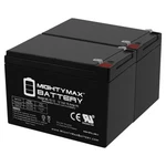 Mighty Max 12V 15AH F2 Battery Replacement For Pride Gogo SC40E - Pack New. Price: $69.99.