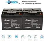Raion Power 12V 18AH Merits Pioneer S246 Deluxe Wheelchair Battery - Pack New. Price: $169.99.