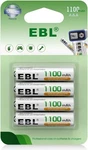 Ebl Aaa Rechargeable Batteries (4 Counts) 1100MAH Pre-charged Triple Nimh... New. Price: $14.76.
