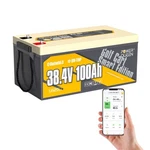 Power Queen 36V 100AH Bluetooth LIFEPO4 Battery Bms For Golf Cart Trolling Motor New. Price: $769.99.