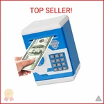 Adevena Electronic Piggy Bank, Mini Atm Password Money Cash Coins Saving Bo New. Price: $27.78.