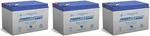 Power Sonic PS-12120 12V 12AH Sla Battery 3 Pack New. Price: $106.85.