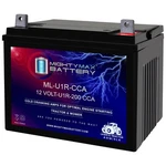 Mighty Max ML-U1R-CCA -12V 200CCA Nb Terminal, Rechargeable Sla Agm Battery New. Price: $59.99.