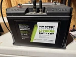 Two Go Power Sun Cycle 12V 100AH Deep Battery GP-ADV-LIFEPO4-100 Used. Price: $750.00.