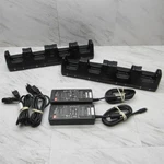 2 Honeywell Dolphin 99EX-CB 4 Bay Slot Cradle Charging Base & Adapter Used. Price: $49.94.