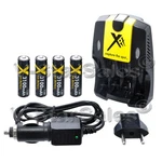 Xit 4 Aa Ultra High Capacity Rechargeable Batteries With Ac/dc Charger New. Price: $11.99.