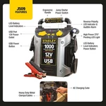 Stanley J509 Jump Starter Portable Power Station 1000 Peak Amp Battery Booster New. Price: $79.97.