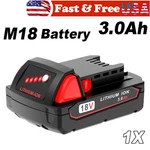 For Milwaukee M18 High Output 3.0AH Battery 48-11-1835 48-11-1828 New. Price: $13.92.