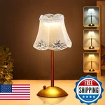Hpufkot Portable Crystal Metal Desk LAMP,3-COLOR Touch Control, Rechargeable Bat New. Price: $55.73.
