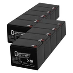 Mighty Max ML12-12 Volt Ah Sla Battery F2 Terminal Pack Of 10 New. Price: $249.99.
