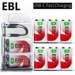 Ebl Volt Li-ion Usb-c Rechargeable Batteries 5400MWH Lithium Battery Lot New. Price: $42.49.