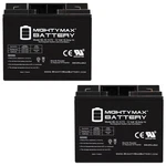 Mighty Max 12V 18AH Replacement Battery For DURA12-18F2 Pack New. Price: $79.99.