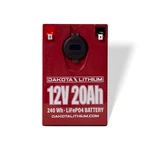 12V 20AH LIFEPO4 Battery Deep Cycle Solar Rv Marine Dakota Lithium Usb Bms New. Price: $205.00.