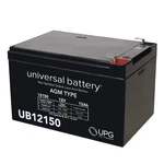 Upg 12V 15AH F2 Sealed Lead Acid Agm Deep-cycle Rechargeable Battery New. Price: $39.99.