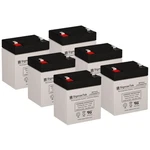 Pack Of 6 X Sigmastek SP12-5 (T1) Sla Agm Batteries 12V 5AH F1 Terminal New. Price: $72.99.