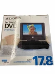 Audiovox 7" Rechargeable Battery Portable Dvd Player Open. Price: $53.99.