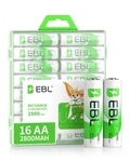 Ebl Aa Rechargeable Batteries 2800MAH READY2CHARGE Quality 16 New. Price: $32.51.