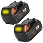2PACK For Aeboren 48-11-1860 5.0 Ah Batteries Compact Xc Lithium Volt New. Price: $36.92.