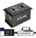 36V 105AH Lithium LIFEPO4 Golf Cart Battery 6000+ Cycles 200A Bms W/ 25A Charger New. Price: $1499.00.