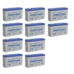 Power-sonic PS-6100 6V 12AH Battery Replacement For Sigmastek SP6-12HR Pack New. Price: $169.99.
