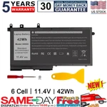 3DDDG 11.4V 42WH New Laptop Battery For Dell Latitude E5280 5290 5480 5580 5590. Price: $17.99.