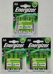 12X Energizer Aa Rechargeable 1300 Mah Batteries Packs Of 4 Brand New. Price: $26.99.