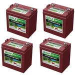 4PC Trojan 30AH Lithium-ion 48V Golf Car Battery GC2-48-G New. Price: $6594.00.