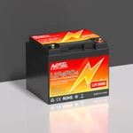 Moseworth 12V 50AH LIFEPO4 Deep Cycle Lithium Battery Bms For Marine Solar New. Price: $159.00.