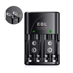 Cargador Para Pilas Recargables Aaa De 9 V, Iones Litio Y Ni-cd New. Price: $14.78.