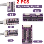 2PCS 3S-14S 1.5A Bms Active Equalizer Li-ion LIFEPO4 Lto Battery Balancer Board New. Price: $16.82.