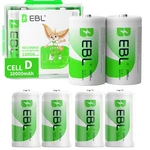Ebl D Rechargeable Battery Ni-mh 1.2V Batteries 500OMAH-1000OMAH Lot New. Price: $10.89.