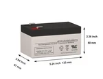 B&b Battery BP3.6-12 Replacement Sla By Sigmastek New. Price: $18.99.